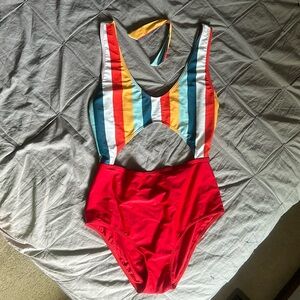 SHEIN cut out one piece